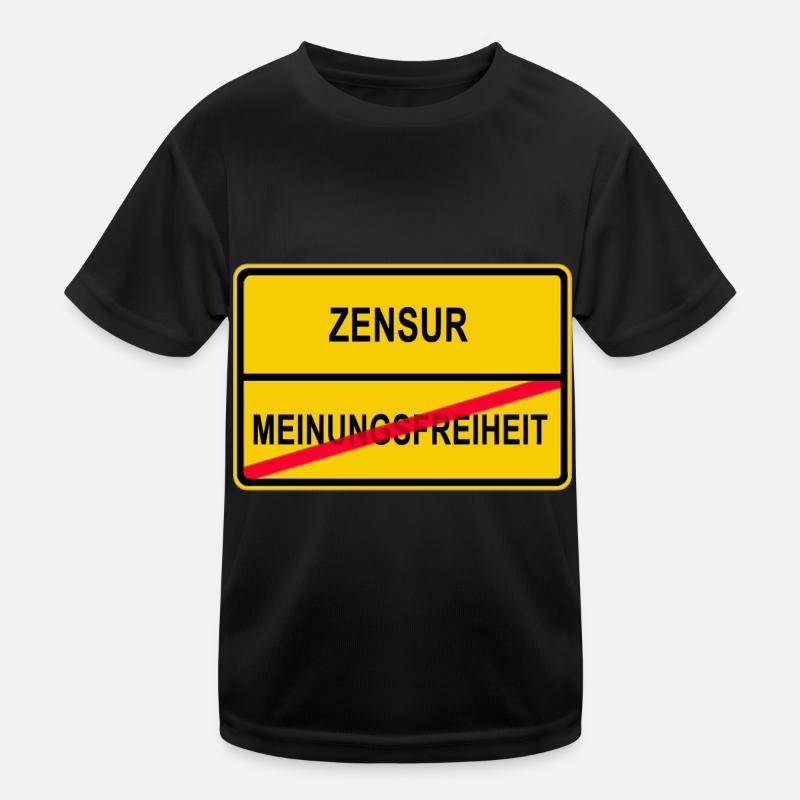 Censure - Liberté d’expression T-shirt sport Enfant