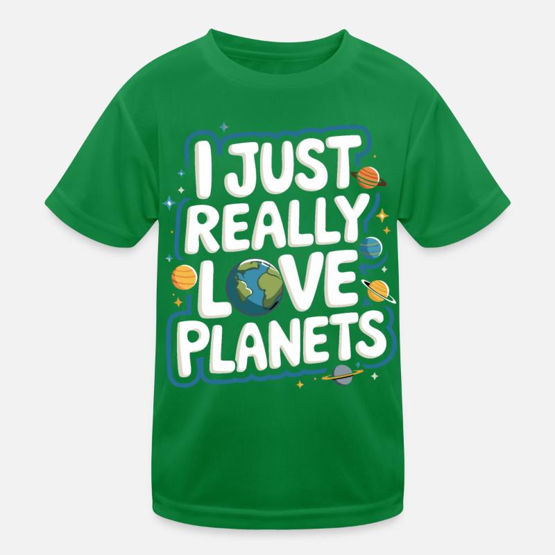 Planète Système solaire Astronomie Espace T-shirt sport Enfant