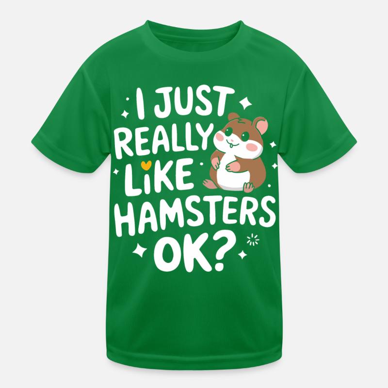 Hamster Kids Functional T-Shirt