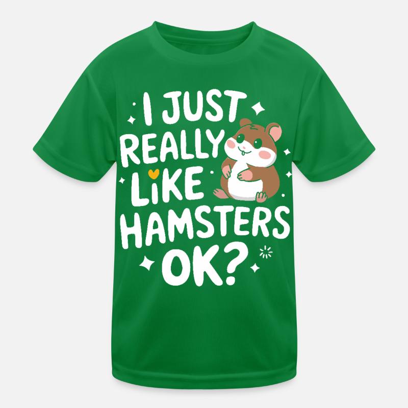 Hamster Kids Functional T-Shirt