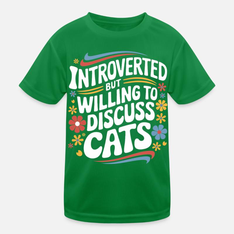 Introvert, antisocial, introvert Kids Functional T-Shirt