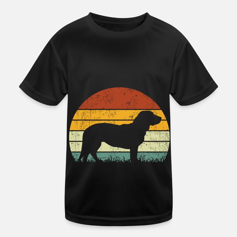 Alpenländische Dachsbracke Vintage Hundebesitzer Kinder Funktions-T-Shirt