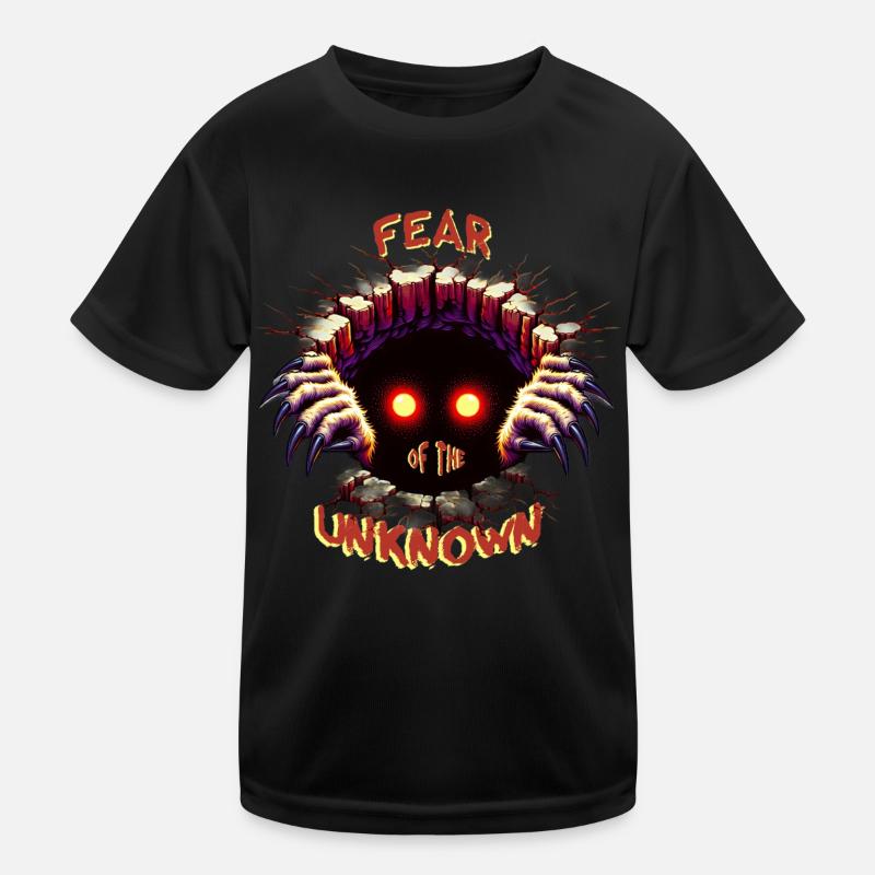 Fear of the unknown Kids Functional T-Shirt