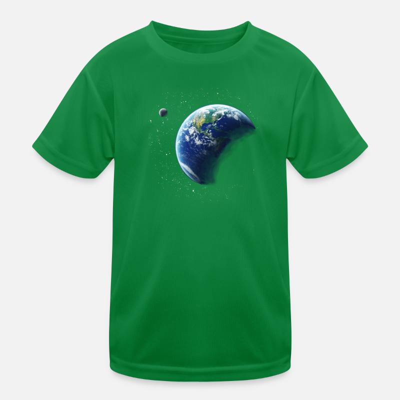 planète Terre T-shirt sport Enfant