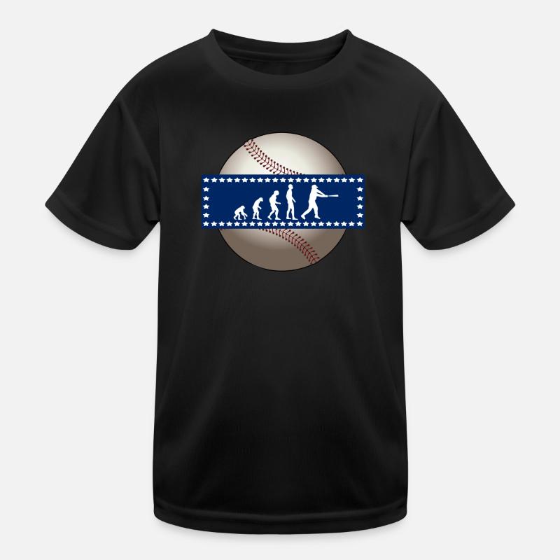 EVOLUTION BASEBALL SPORT USA CADEAU T-shirt sport Enfant