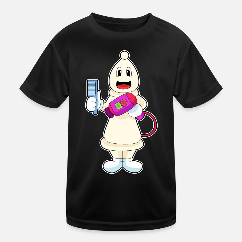 Chess Piece Bishop Chess Kids Functional T-Shirt