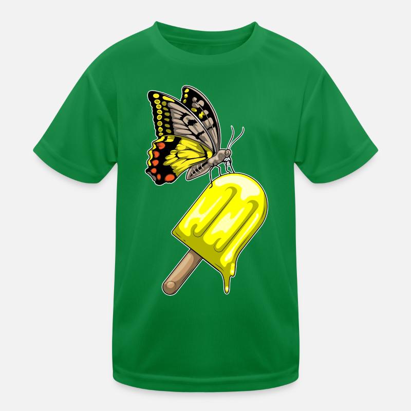 Butterfly Popsicles Kids Functional T-Shirt