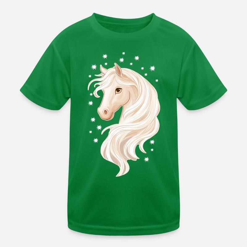 Cheval avec des étoiles T-shirt sport Enfant