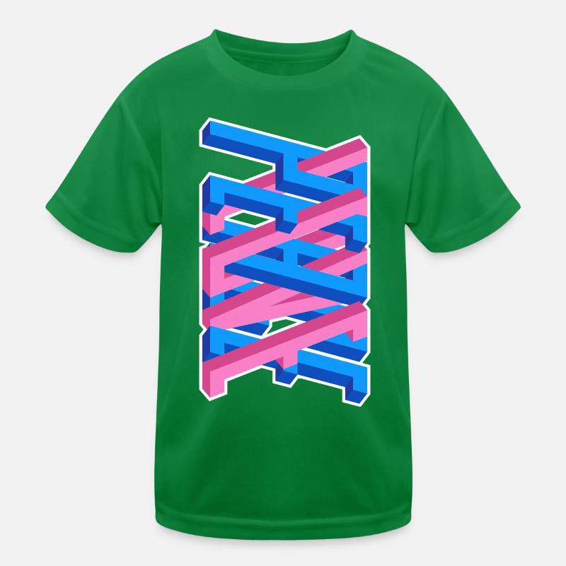 Love & Peace – Graffiti Style Liebe & Freiheit Kinder Funktions-T-Shirt