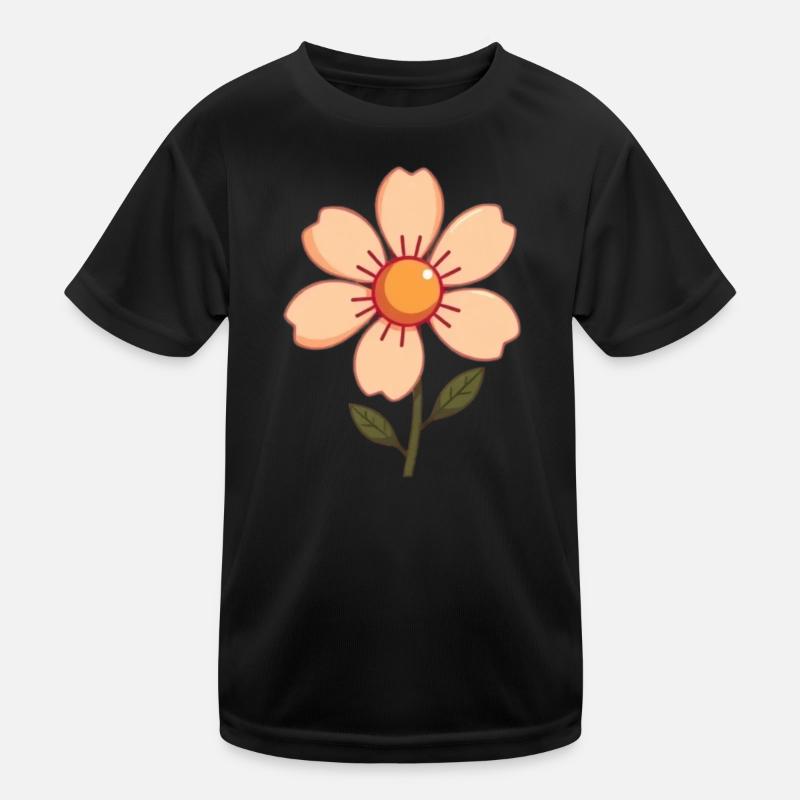 Blume pastell Blumen Blüte pastell Geschenk Mutter Kinder Funktions-T-Shirt