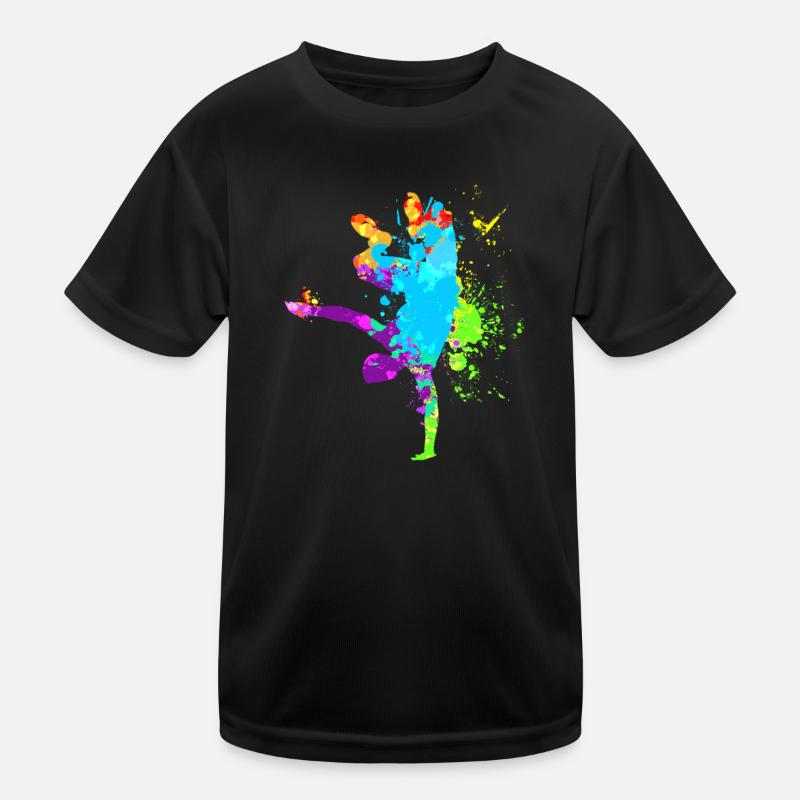 Freier Lauf Kinder Funktions-T-Shirt