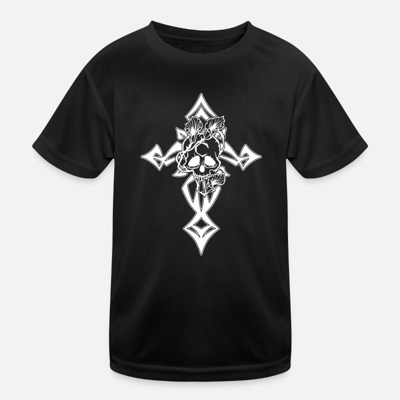 Croix gothique T-shirt sport Enfant