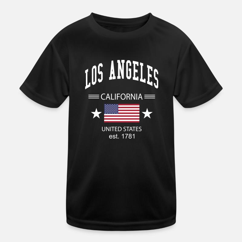 Los Angeles Kinder Funktions-T-Shirt