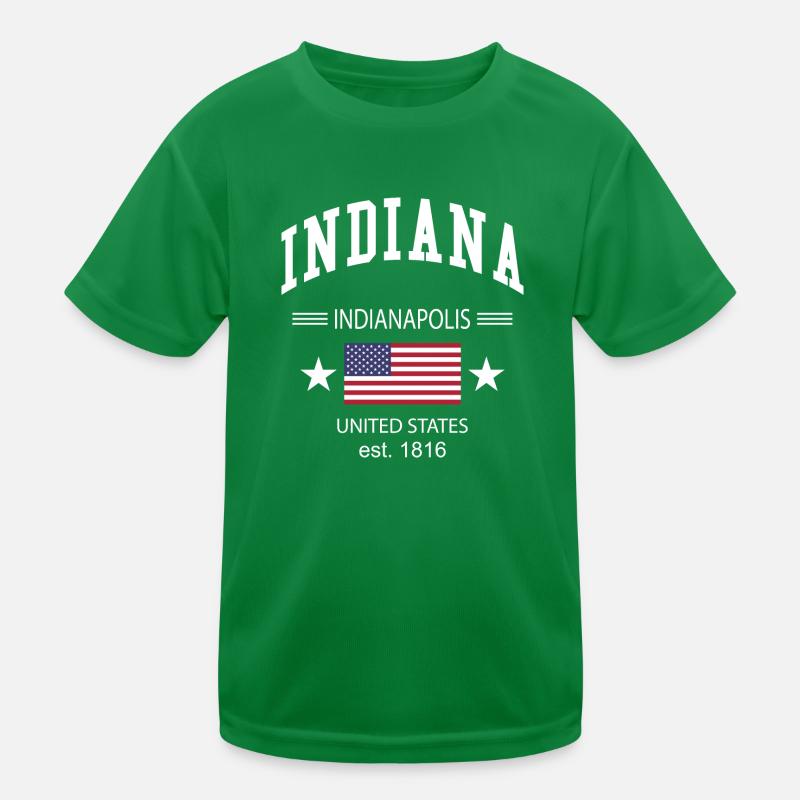 Indiana Kinder Funktions-T-Shirt