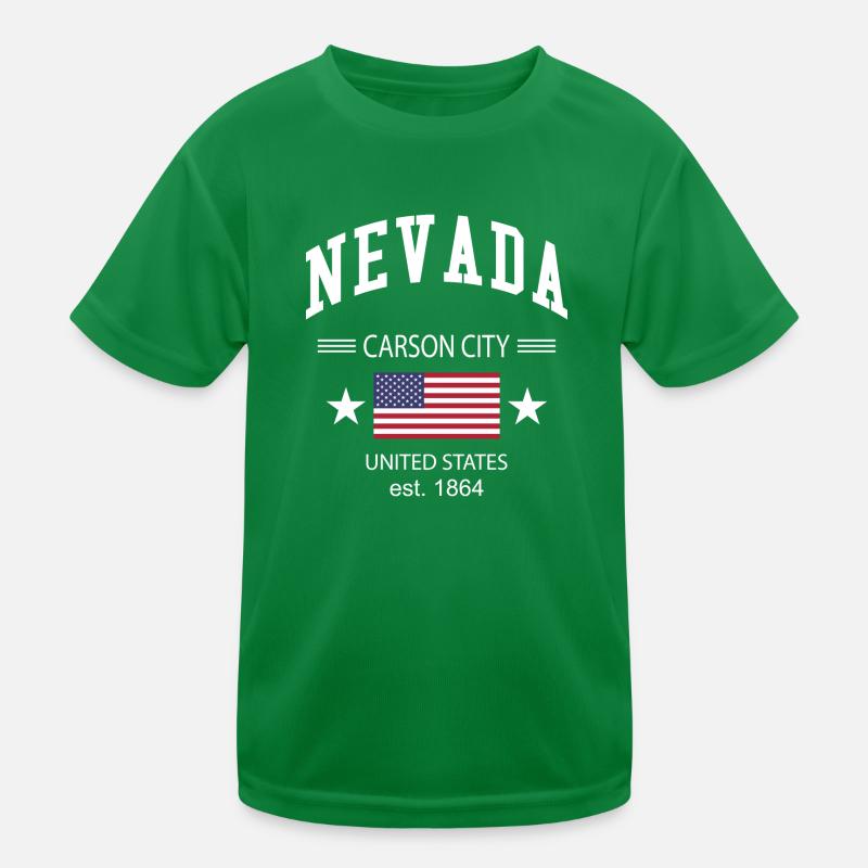 Nevada Kids Functional T-Shirt