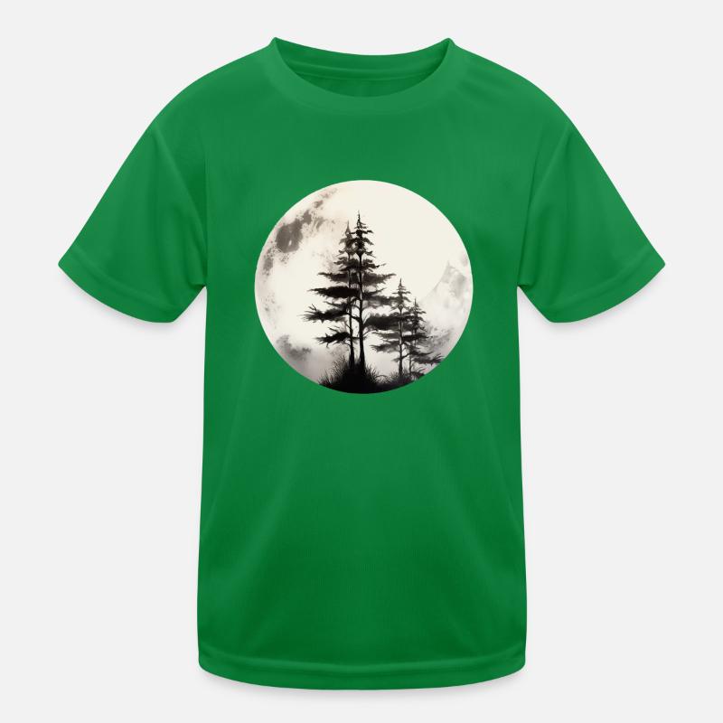 Pine tree Kids Functional T-Shirt