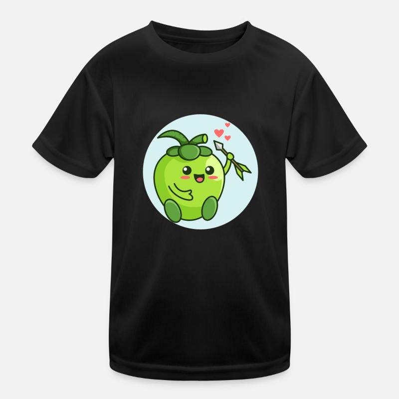 Süßer Bio-Apfel Kinder Funktions-T-Shirt
