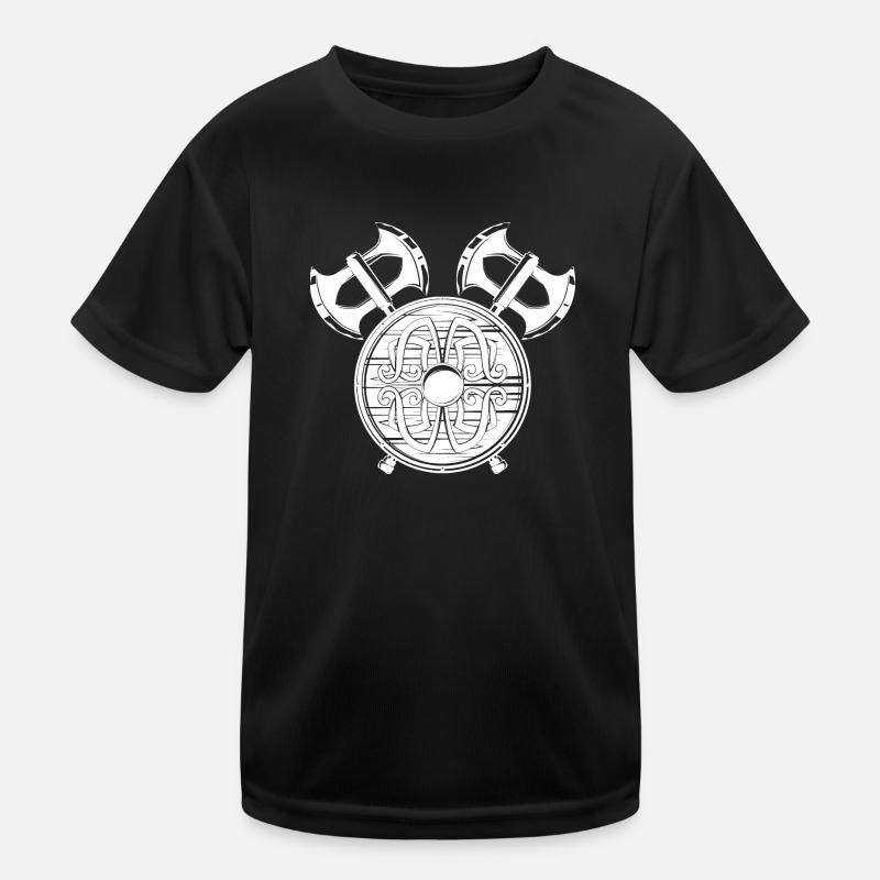 Wikinger Kinder Funktions-T-Shirt
