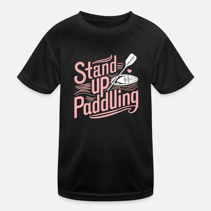 SUP-Liebe Paddel-Abenteuer Geschenkidee Fans Kinder Funktions-T-Shirt