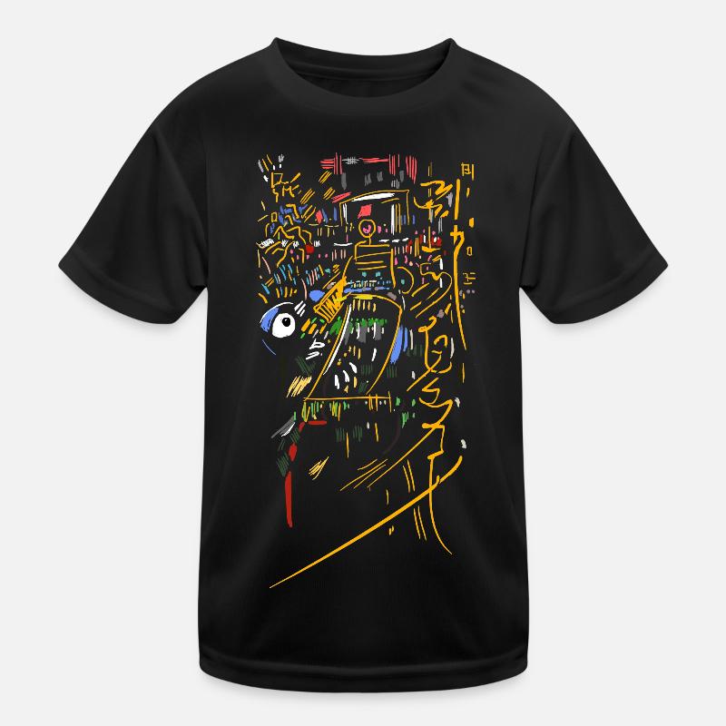 Abstract Kids Functional T-Shirt