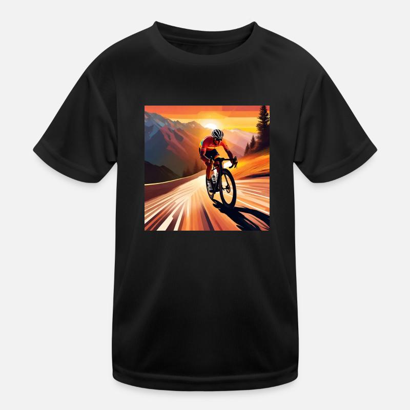 Pédalez vers le sommet T-shirt sport Enfant