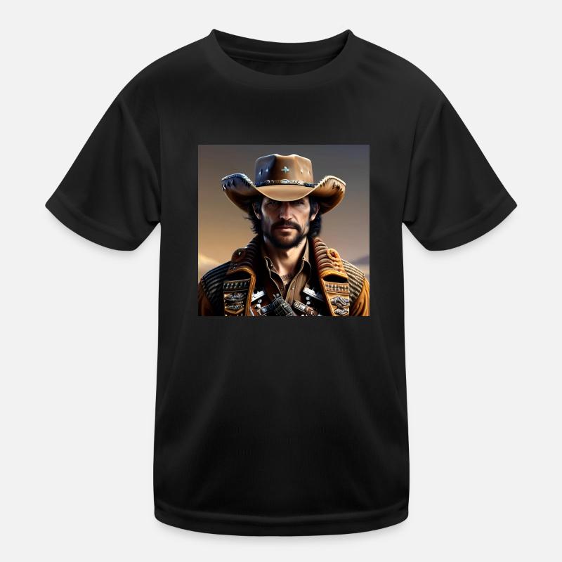 Cowboy Kids Functional T-Shirt