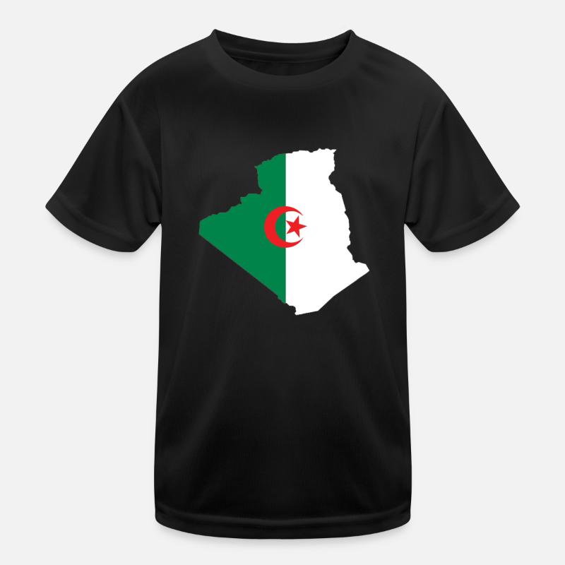 Algerien Kinder Funktions-T-Shirt