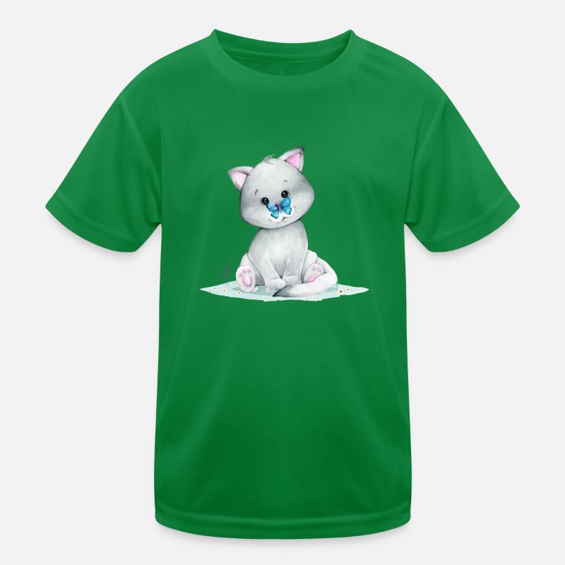 Cute arctic fox Kids Functional T-Shirt