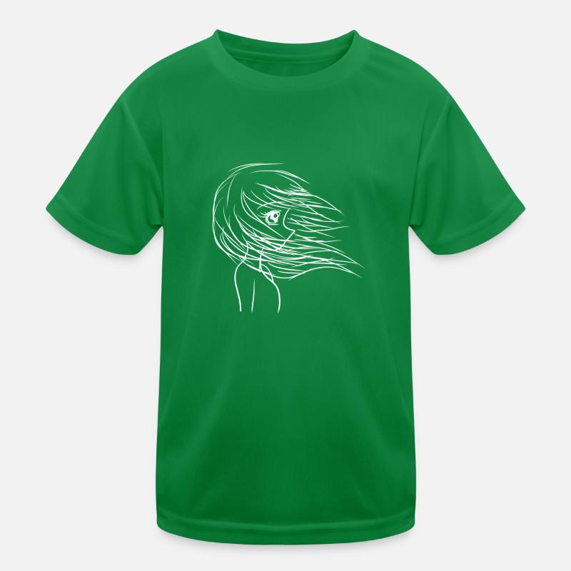 Manga éolien T-shirt sport Enfant