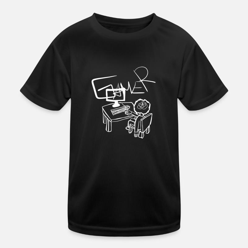 Laptop Pc Kids Functional T-Shirt