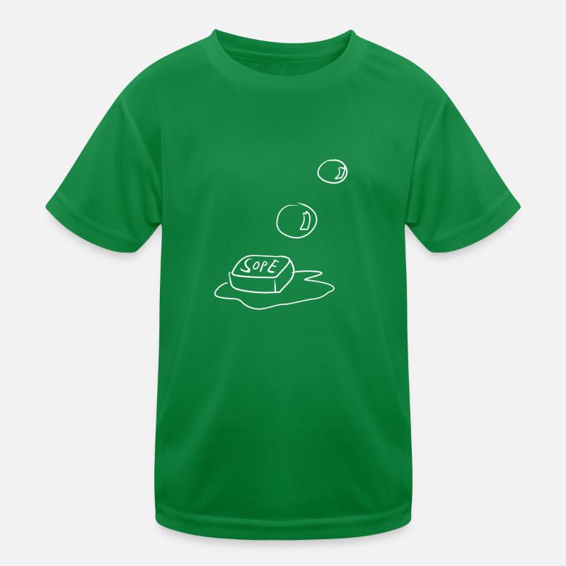 soap soap bubbles Kids Functional T-Shirt