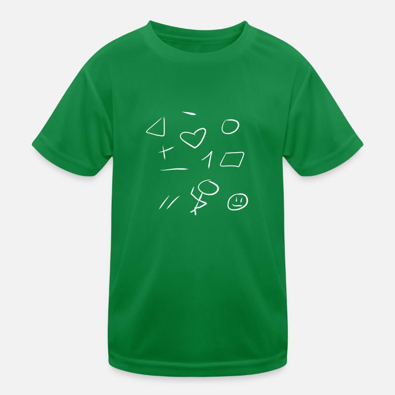 formen symbole Kinder Funktions-T-Shirt