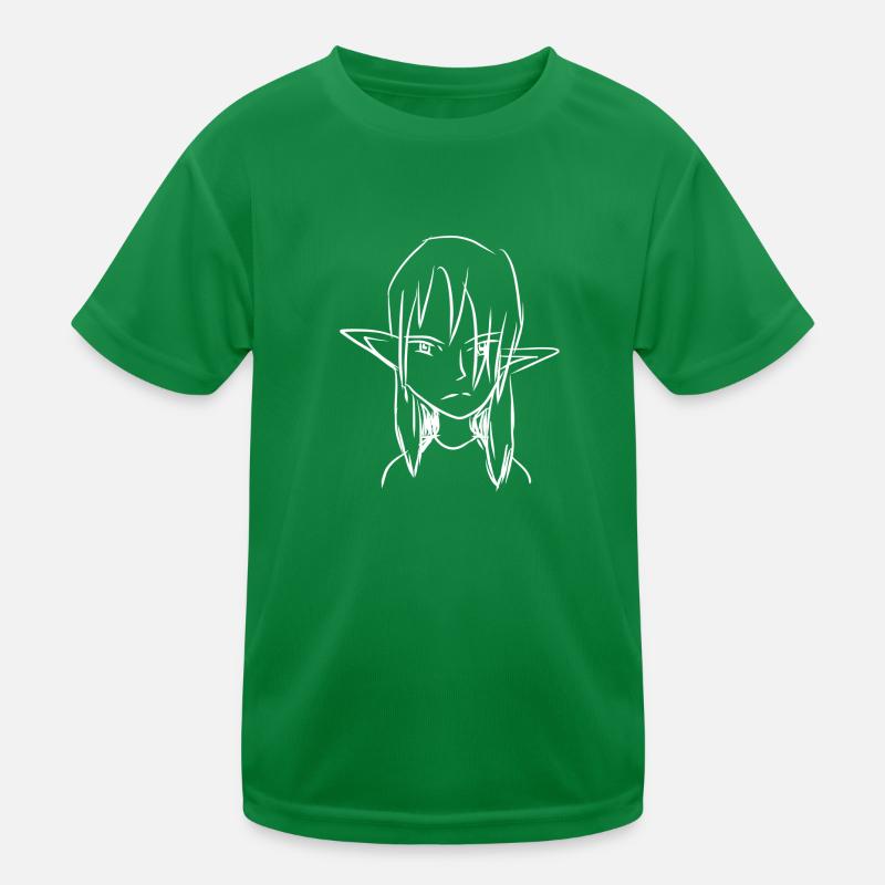 elf anime Kinder Funktions-T-Shirt
