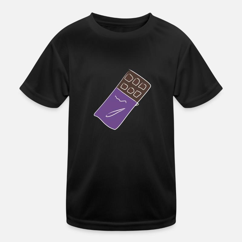 schokolade schoko Kinder Funktions-T-Shirt
