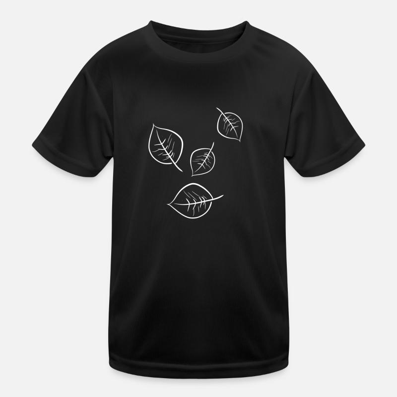 leaves fall Kids Functional T-Shirt