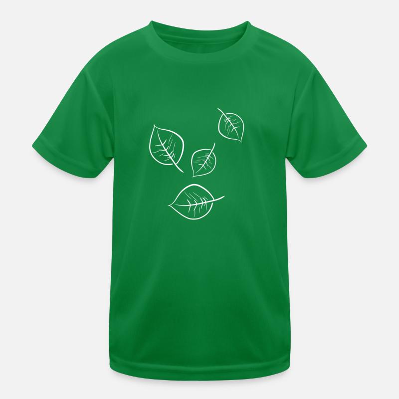 leaves fall Kids Functional T-Shirt