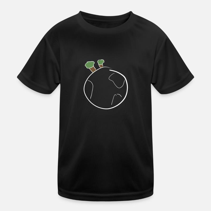 welt kugel Kinder Funktions-T-Shirt
