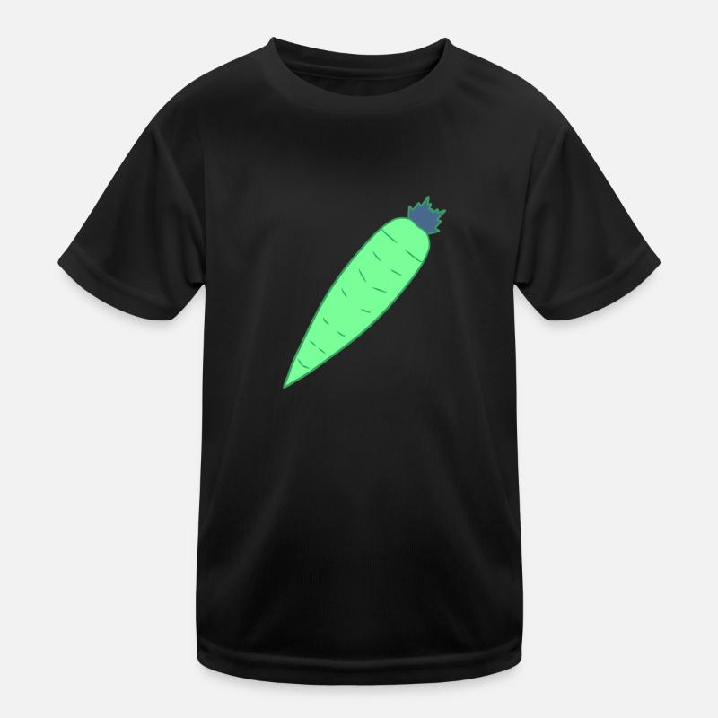 carrot vegetables Kids Functional T-Shirt