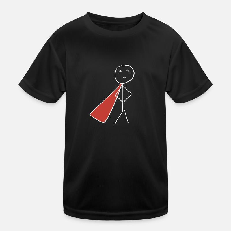 held superheld Kinder Funktions-T-Shirt