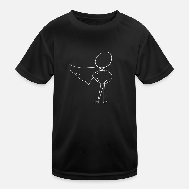 héros super-héros T-shirt sport Enfant