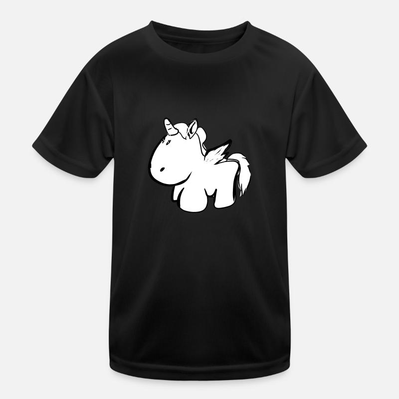 licorne cheval animal ange mouche T-shirt sport Enfant