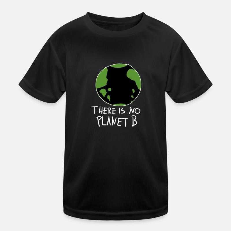 climate protection climate change earth planet b Kids Functional T-Shirt
