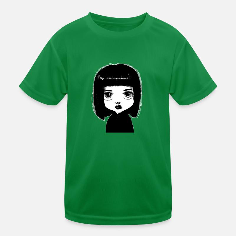 Fille Symbole Dessin Dessin Animé T-shirt sport Enfant