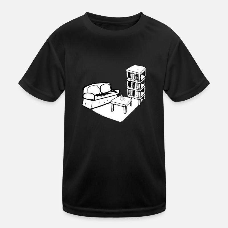 Living Symbol Table Sofa Living Room shelf Kids Functional T-Shirt