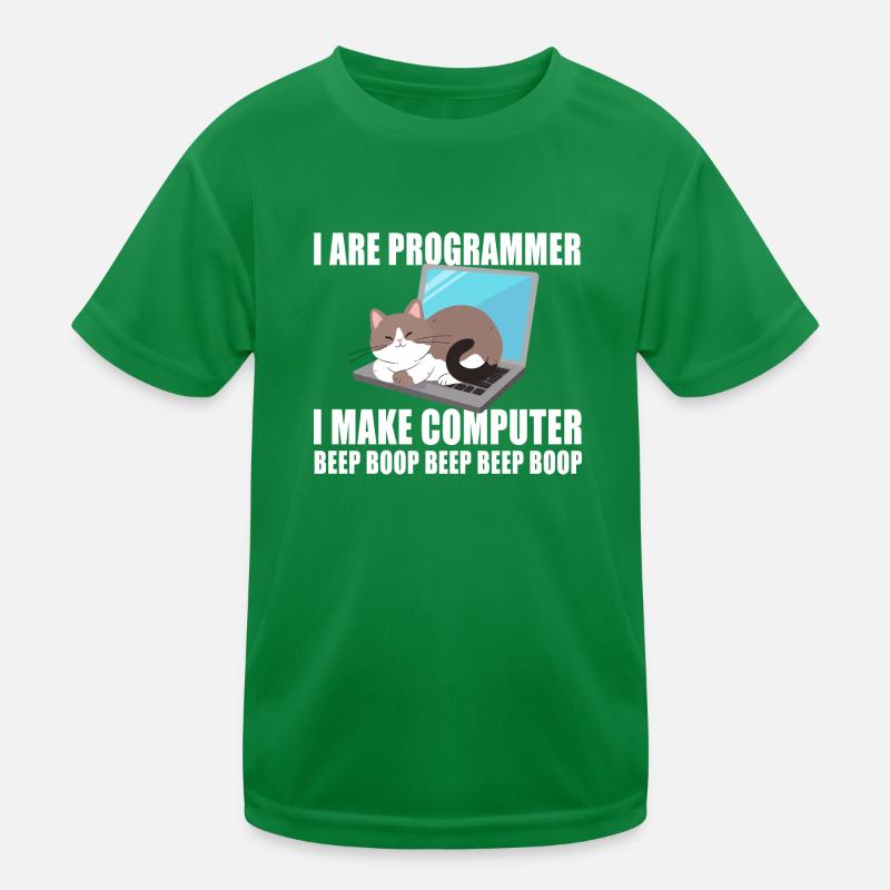 Ich bin Programmierer Kinder Funktions-T-Shirt