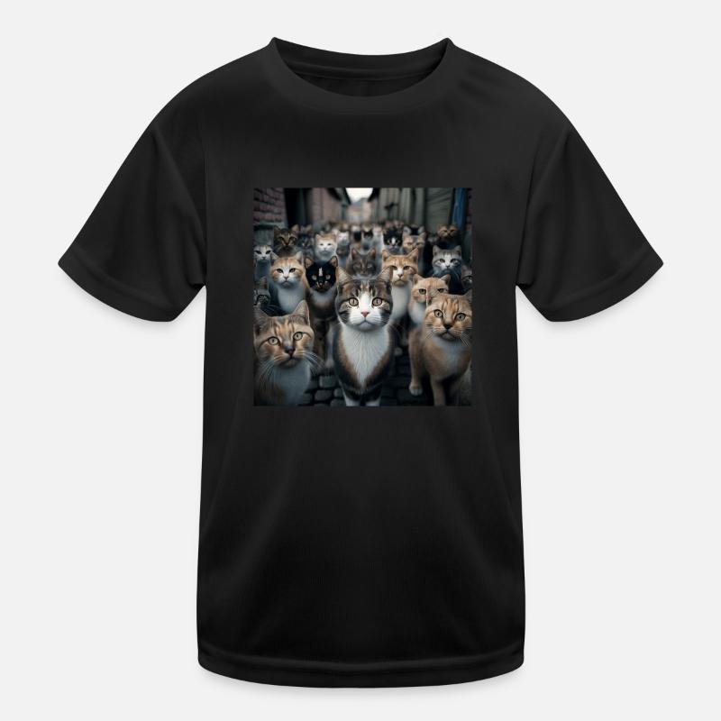 Cat Street Kids Functional T-Shirt