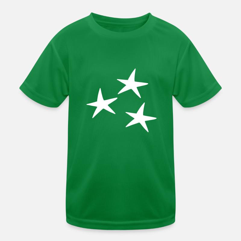 Icône motif étoile T-shirt sport Enfant