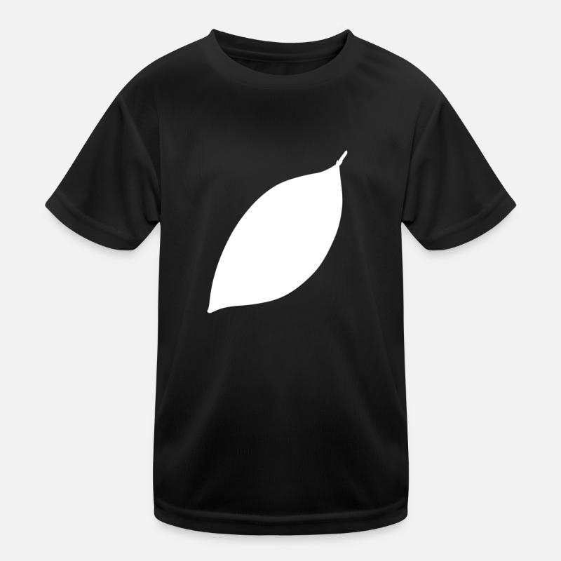 Leaf Symbol Shape Nature Kids Functional T-Shirt