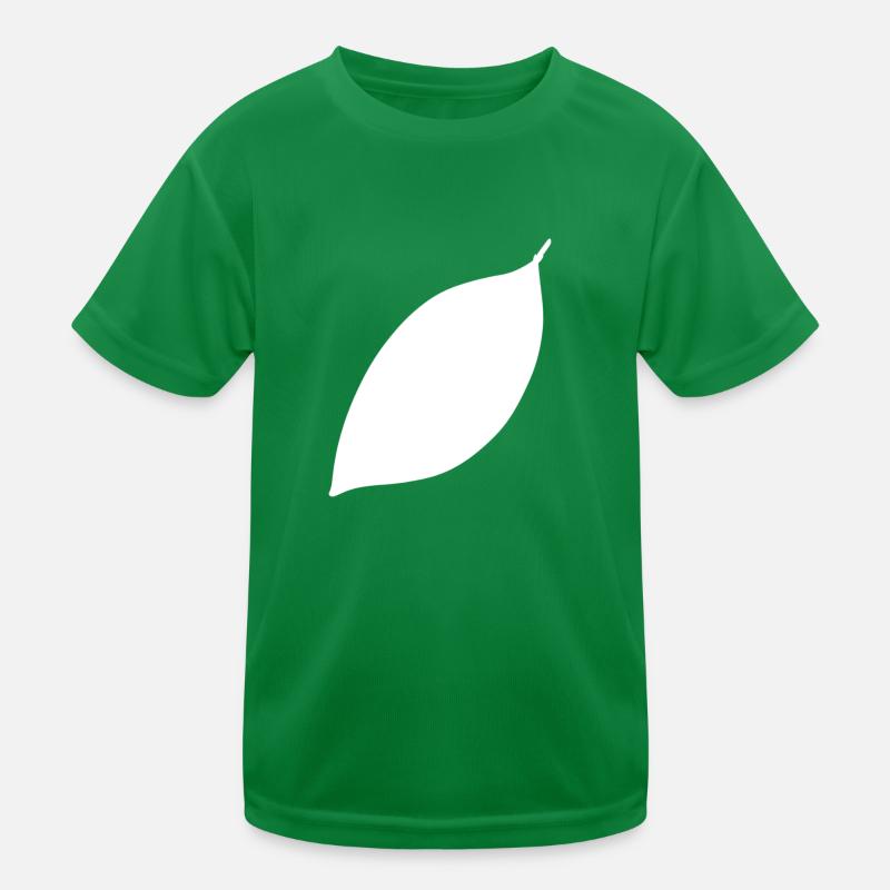Feuille Symbole Forme Nature T-shirt sport Enfant