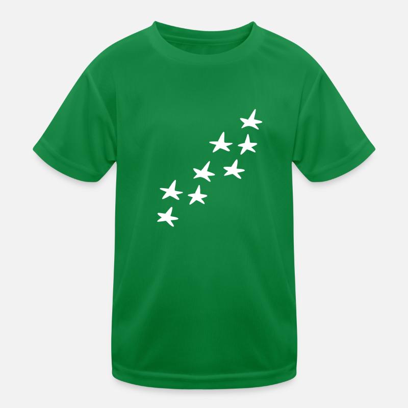 sterne muster form stern symbol Kinder Funktions-T-Shirt